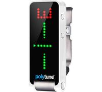 Sintonizador con clip POLYTUNE CLIP de TC Electronic con modos polifónico, estroboscópico y cromático y pantalla de matriz de 108 LED para un rendimiento de afinación máximo