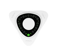 Sintonizador cromático para guitarra, ukelele, violín, con 3 púas de grosor, cómodo LED de mano, 12 tonos, igual temperamento, afinador