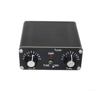 Sintonizador de antena QRP, conector BNC equipado con sintonizador de antena manual QRP simplifica las opciones de conectividad de configuración para radios HAM