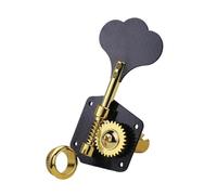 Sintonizador De Bajo Con Relación De Engranaje 1:28 Accesorio Para Instrumento De Fibra De Carbono Con Parte Trasera Abierta Perilla De Afinación De La Guitarra