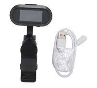 Sintonizador de clip recargable y giratorio de 360 grados