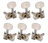 sintonizador de guitarra, 6 clavijas de afinación botón for cuerdas al aire guitarra acústica, 3L y 3R, metal for accesorios