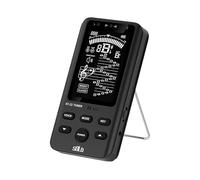 Sintonizador de instrumentos preciso Metrónomo Sintonizador digital con siguiente sonido para guitarra Bajo Violín Ukelele Accesorios Generador de tonos Sintonizadores Fácil de operar