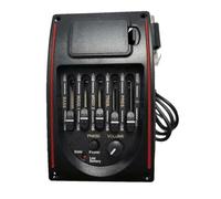 Sintonizador De Pastilla Piezoeléctrica De Guitarra De 5 Bandas, Preamplificador EQ, Preamplificador De Guitarra Acústica, Ecualizador EQ