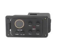 Sintonizador de Pastilla Piezoeléctrica EQ de 4 Bandas, Ecualizador de Guitarra Acústica con Pantalla LCD para Guitarra Acústica