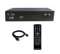 Sintonizador de TV digital DVB-T2 HEVC H.265, receptor USB, decodificador HD 1080P compatible con TV
