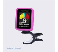 Sintonizador digital con clip LCD giratorio de 360 grados y sensible accesorios violín (Color : JT-301 Purple)