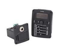 Sintonizador EQ de Guitarra Acústica, de Pastilla de Preamplificador de 4 Bandas con Pastillas Piezoeléctricas, Fácil Instalación para una Afinación Precisa