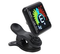 Sintonizador Recargable con Clip en Metrónomo, Dispositivo 2 en 1 con Batería de Litio para Guitarra, bajo, Violín, Ukelele, Banjo