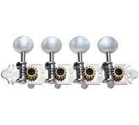 Sintonizadores Golden Gate M-121 A-Style Mandolina -2 placas con los cuatro sintonizadores (4 de 4) - Níquel