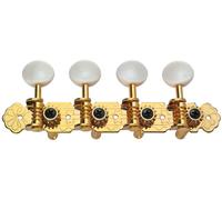 Sintonizadores Golden Gate M-127 A-Style Mandolina -2 placas con los cuatro sintonizadores (4 de 4) - oro