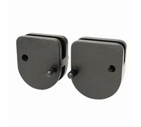 Sintrix Fab 2 guías de puerta de repuesto para cobertizos de metal. Compatible con Yardmaster Store All, Shiplap, Woodview, Emerald, Outsunny. Guías de puerta duraderas para paneles de 5 mm - Repuesto