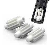 Sintrix Fab 3 engranajes extra fuertes de repuesto de 10 dientes - Compatible con cafetera Tchibo Esperto para Beko CEG5301, Grundig KVA 4830, SMEG BCC01/BCC02, Severin KV 8090