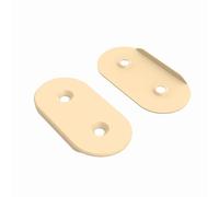Sintrix Fab Conector compatible con estantería Kallax IKEA - Elemento de conexión para 2 o 4 estantes Kallax - Conexión estable, diseño de alta calidad, varios colores, juego de 2 unidades (madera)