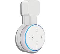Sintron Soporte de Pared para Dᴏt 3 & Google Nest, Smart Home Outlet Bocina Soporte de Montaje en Pared para Dᴏt 3.ª Generación Altavoz Holder, Gestión Integrada de Cables (Blanco)