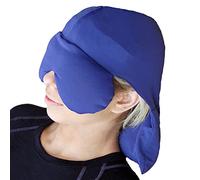 Sinus Presión y migraña Headache Relief Cap y máscara de ojos - Deep Penetrating Herbal Ice Hat para Caliente o frío Sinus alivio del dolor