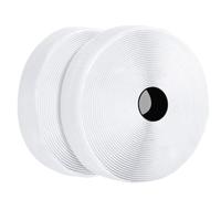Sinwind Belcro Adhesivo Fuerte, Belcro Doble Cara, Belcro Adhesivo Cinta de Belcro Autoadhesiva, 20 mm de Ancho, 8 Metros de Largo, Blanco, 2 unidades