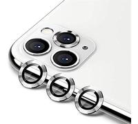 Sinye Protector de Lente de cámara, Protector de Pantalla de cámara Trasera 2 en 1 Vidrio + Anillo de Lente de Metal para iPhone 11 12 Pro MAX