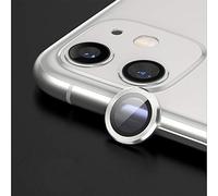 Sinye Protector de Lente de cámara, Protector de Pantalla de cámara Trasera 2 en 1 Vidrio + Anillo de Lente de Metal para iPhone 11 12 Pro MAX
