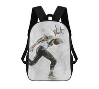 sinyumoney 17inch American Football 8 Mochila Escolar Infantil Con Estampado 3D, Mochila Escolar Informal Para Niños De Primaria Y Secundaria