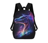 sinyumoney 17inch Galactic Dragon Art Print-11 Mochila Escolar Infantil Con Estampado 3D, Mochila Escolar Informal Para Niños De Primaria Y Secundaria