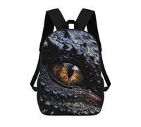 sinyumoney 17inch Mochila Escolar Para Niñas Dragon Eye Mochila Escolar Impresa En 3D Para Niños Mochila Informal Para El Día A Día Para Estudiantes De Secundaria