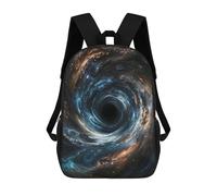 sinyumoney 17inch Mochila Escolar Para Niñas Galactic Maelstrom Mochila Escolar Impresa En 3D Para Niños Mochila Informal Para El Día A Día Para Estudiantes De Secundaria