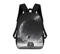 sinyumoney 17inch Mochila Escolar Para Niñas Galactic Pathway Mochila Escolar Impresa En 3D Para Niños Mochila Informal Para El Día A Día Para Estudiantes De Secundaria