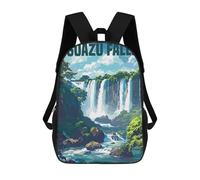 sinyumoney 17inch Mochila Escolar Para Niñas Iguazu Falls Argentinia Mochila Escolar Impresa En 3D Para Niños Mochila Informal Para El Día A Día Para Estudiantes De Secundaria