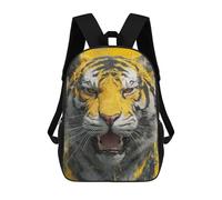 sinyumoney 17inch Tiger Roar Art Print Mochila Escolar Infantil Con Estampado 3D, Mochila Escolar Informal Para Niños De Primaria Y Secundaria