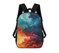 sinyumoney 17inchMochila Abstract Art Painting Mochila Escolar Impresa En 3D Para Niños Y Niñas, Mochila Para Portátil Para Niños/estudiantes/adultos