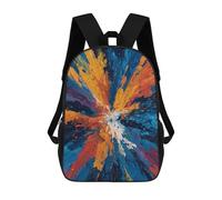 sinyumoney 17inchMochila Abstract Colorful Burst Painting Mochila Escolar Impresa En 3D Para Niños Y Niñas, Mochila Para Portátil Para Niños/estudiantes/adultos