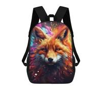 sinyumoney 17inchMochila Abstract Graffiti Fox Art Mochila Escolar Impresa En 3D Para Niños Y Niñas, Mochila Para Portátil Para Niños/estudiantes/adultos