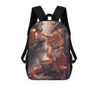 sinyumoney 17inchMochila Cat Spaghetti Noodles Asia Mochila Escolar Impresa En 3D Para Niños Y Niñas, Mochila Para Portátil Para Niños/estudiantes/adultos