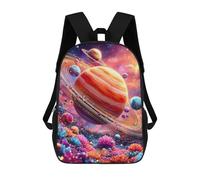 sinyumoney 17inchMochila Cosmic Garden Fantasy Mochila Escolar Impresa En 3D Para Niños Y Niñas, Mochila Para Portátil Para Niños/estudiantes/adultos