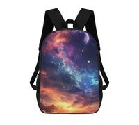 sinyumoney 17inchMochila Cosmic Nebula Sky-3 Mochila Escolar Impresa En 3D Para Niños Y Niñas, Mochila Para Portátil Para Niños/estudiantes/adultos