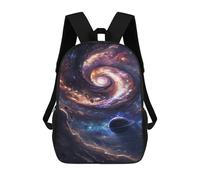 sinyumoney 17inchMochila Cosmic Spiral Galaxy-2 Mochila Escolar Impresa En 3D Para Niños Y Niñas, Mochila Para Portátil Para Niños/estudiantes/adultos
