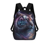 sinyumoney 17inchMochila Cosmic Tiger Portrait-36 Mochila Escolar Impresa En 3D Para Niños Y Niñas, Mochila Para Portátil Para Niños/estudiantes/adultos