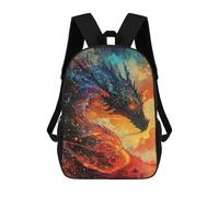 sinyumoney 17inchMochila Fantasy Dragon Artwork -9 Mochila Escolar Impresa En 3D Para Niños Y Niñas, Mochila Para Portátil Para Niños/estudiantes/adultos