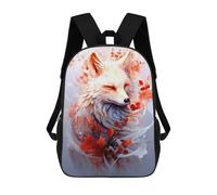 sinyumoney 17inchMochila Fox Mochila Escolar Impresa En 3D Para Niños Y Niñas, Mochila Para Portátil Para Niños/estudiantes/adultos
