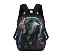 sinyumoney 17inchMochila Galactic Pet Portrait -2 Mochila Escolar Impresa En 3D Para Niños Y Niñas, Mochila Para Portátil Para Niños/estudiantes/adultos