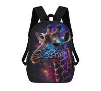 sinyumoney 17inchMochila Giraffe in Space Art Print-7 Mochila Escolar Impresa En 3D Para Niños Y Niñas, Mochila Para Portátil Para Niños/estudiantes/adultos