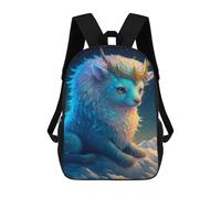 sinyumoney 17inchMochila Magical Fantasy Beast Statue Mochila Escolar Impresa En 3D Para Niños Y Niñas, Mochila Para Portátil Para Niños/estudiantes/adultos