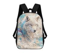 sinyumoney 17inchMochila Mystic Wolf Mochila Escolar Impresa En 3D Para Niños Y Niñas, Mochila Para Portátil Para Niños/estudiantes/adultos
