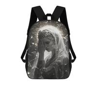 sinyumoney 17inchMochila Regal Tears A Digital Artwork Mochila Escolar Impresa En 3D Para Niños Y Niñas, Mochila Para Portátil Para Niños/estudiantes/adultos
