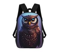 sinyumoney 17inchMochila The Owl Fantasy Mochila Escolar Impresa En 3D Para Niños Y Niñas, Mochila Para Portátil Para Niños/estudiantes/adultos