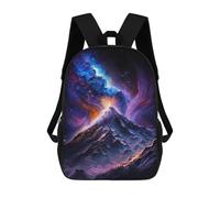 sinyumoney 17inchMochila Volcanic Eruption in Space Mochila Escolar Impresa En 3D Para Niños Y Niñas, Mochila Para Portátil Para Niños/estudiantes/adultos