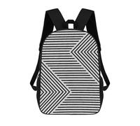 sinyumoney 2 Mochilas Abstract And Geometric 5 Mochila Escolar Para Niños Mochila Escolar Impresa En 3D Para Niños Estudiantes De Primaria Y Secundaria 17inch
