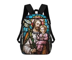 sinyumoney 2 Mochilas Beauty Quotes of Christ9 Mochila Escolar Para Niños Mochila Escolar Impresa En 3D Para Niños Estudiantes De Primaria Y Secundaria 17inch