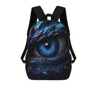 sinyumoney 2 Mochilas Blue Dragon Eye Mochila Escolar Para Niños Mochila Escolar Impresa En 3D Para Niños Estudiantes De Primaria Y Secundaria 17inch